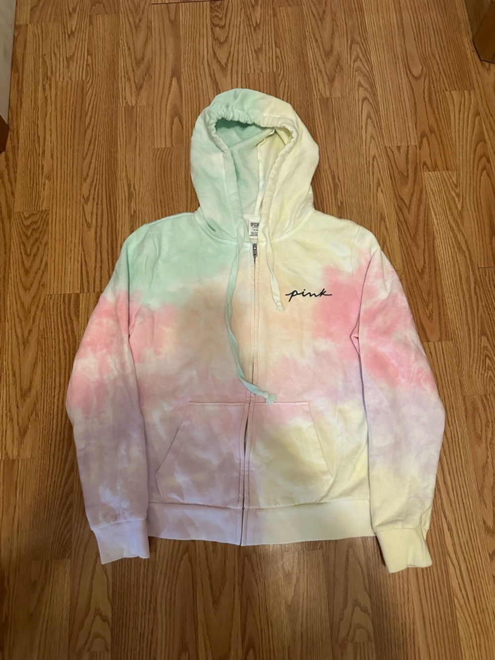 VS Pink Rainbow Tie Dye Freya Outfit M - Picture 2 of 9